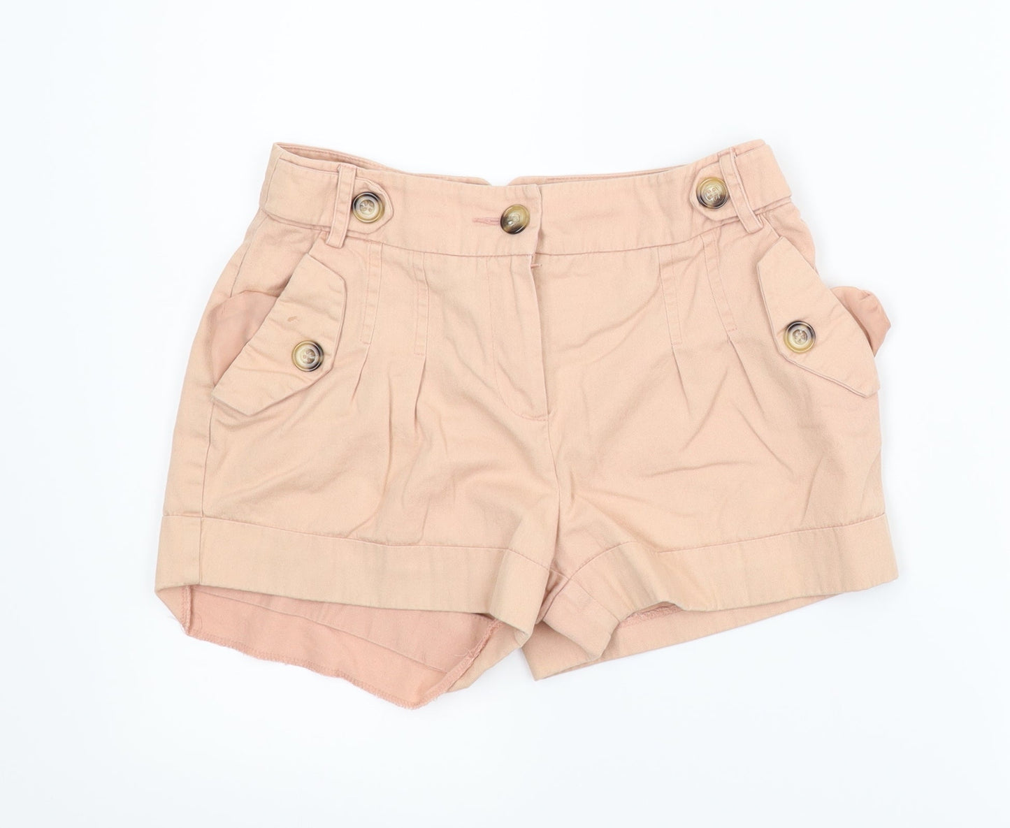 New Look Womens Pink   Mom Shorts Size 6