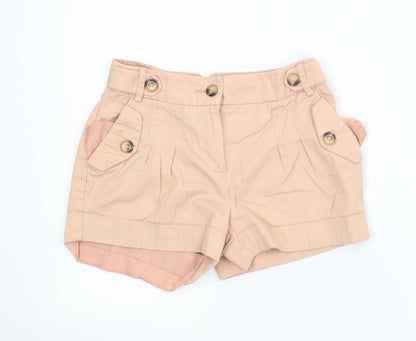 New Look Womens Pink   Mom Shorts Size 6