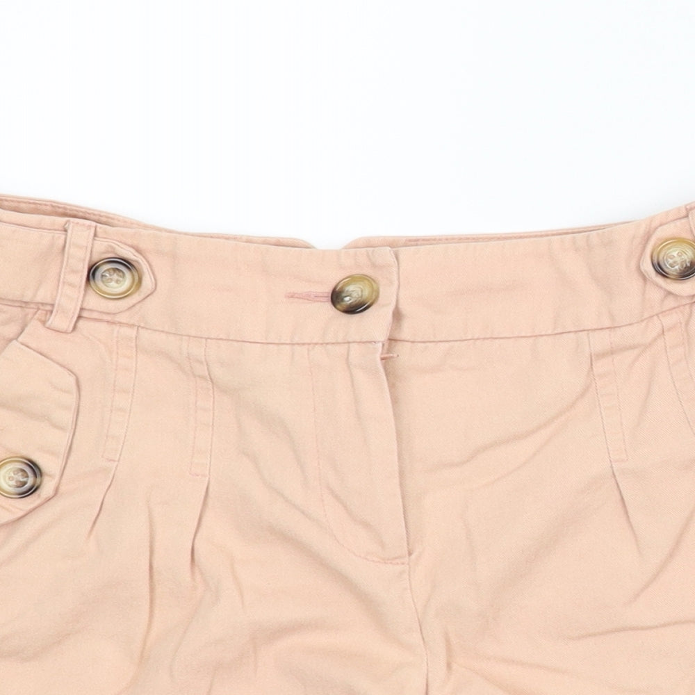 New Look Womens Pink   Mom Shorts Size 6