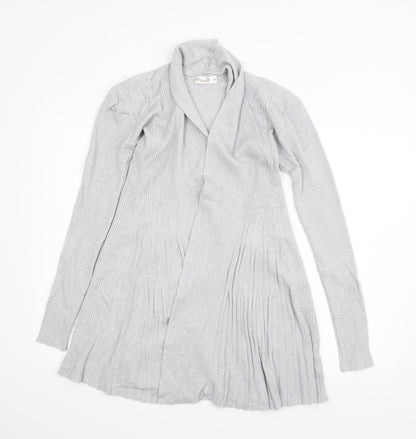 Miracle Womens Grey   Cardigan Jumper Size S