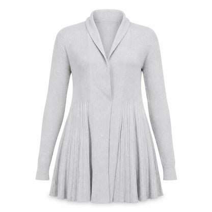 Miracle Womens Grey   Cardigan Jumper Size S