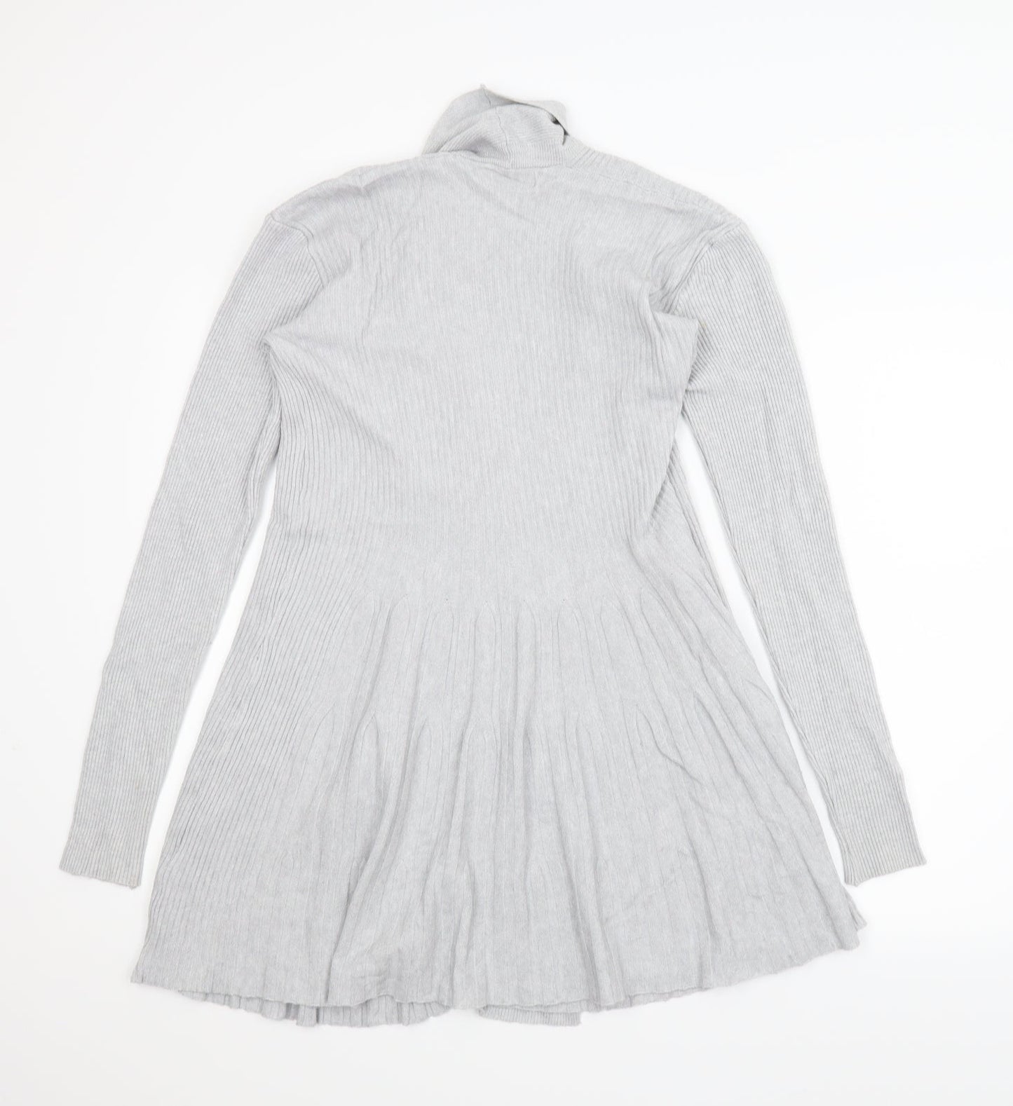 Miracle Womens Grey   Cardigan Jumper Size S