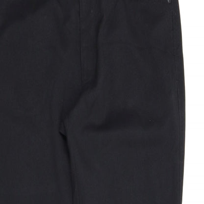 F&F Mens Black   Trousers  Size 34 in L31 in
