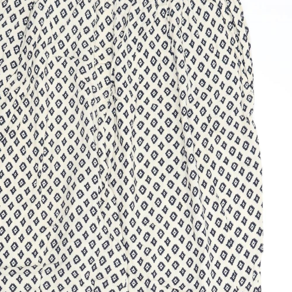 Amber Womens Beige   Capri Trousers Size XL L24 in