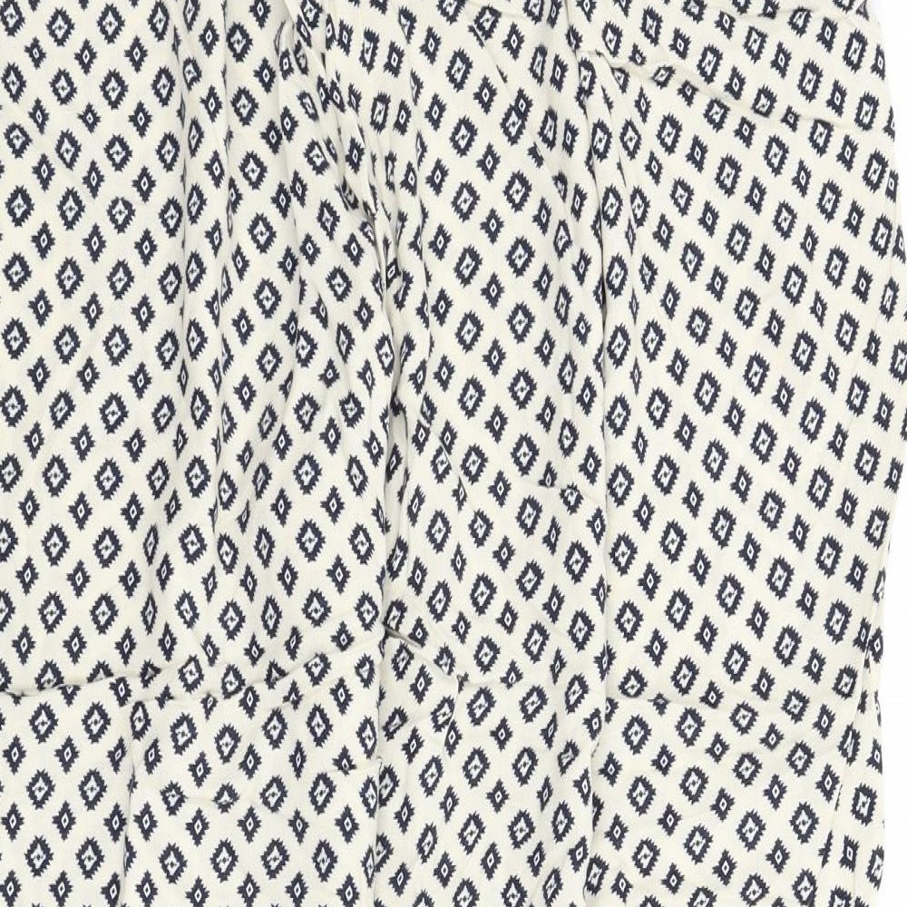 Amber Womens Beige   Capri Trousers Size XL L24 in