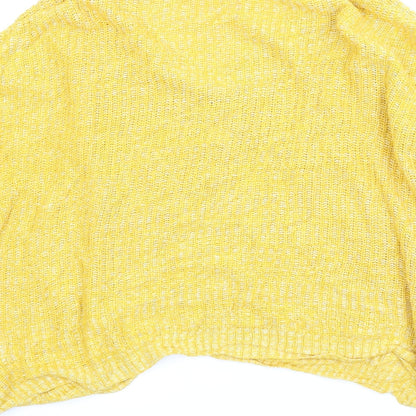 JD Williams Womens Yellow   Pullover Jumper Size M
