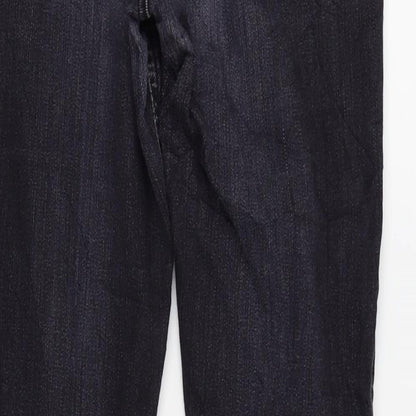 Womens UK Size 28 in Preworn Regular Fit Skinny Black Jeans