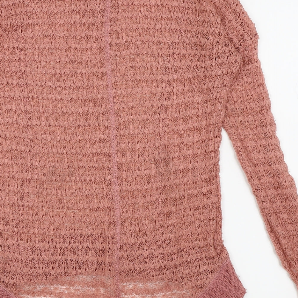 New Look Womens Pink   Pullover Jumper Size 6