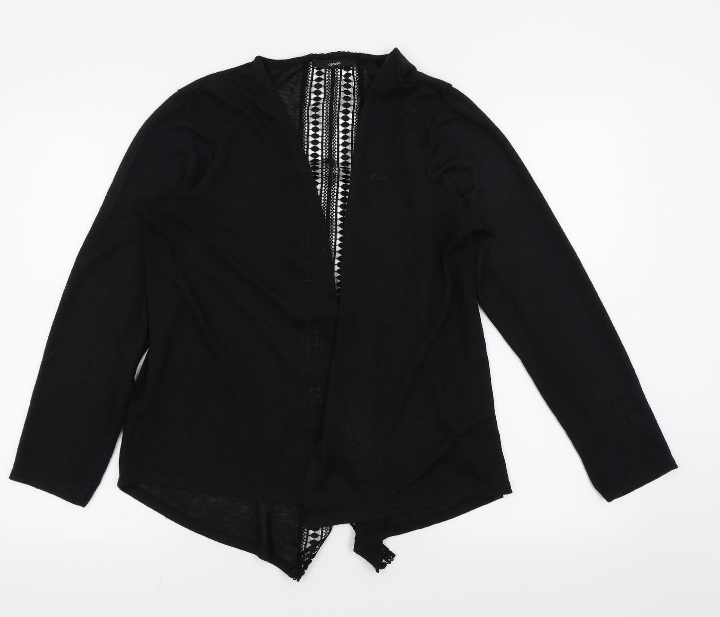 Asda George Womens Black   Cardigan Jumper Size 14