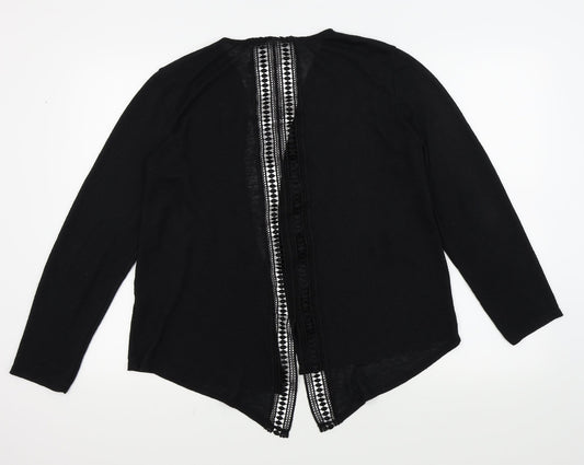 Asda George Womens Black   Cardigan Jumper Size 14