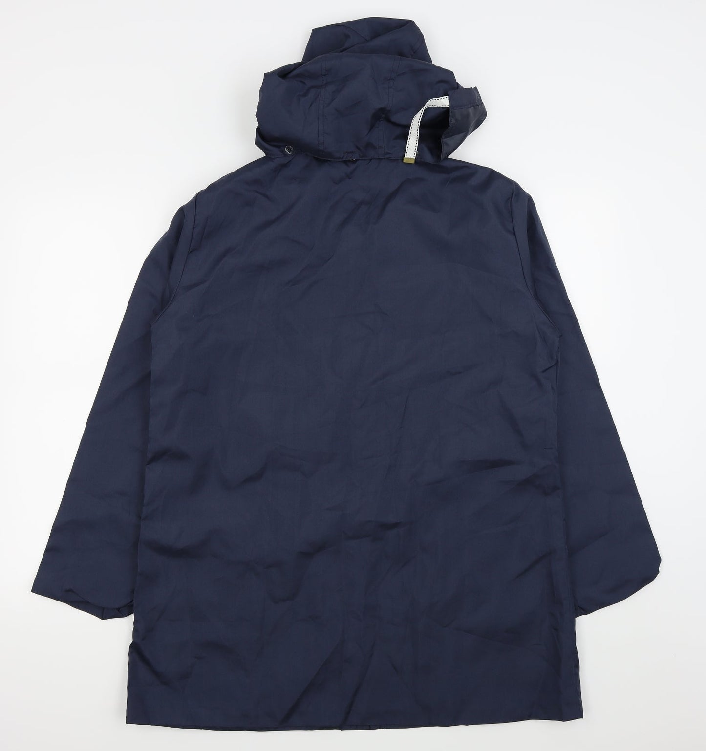 anne de lanca Womens Blue   Rain Coat Coat Size 14