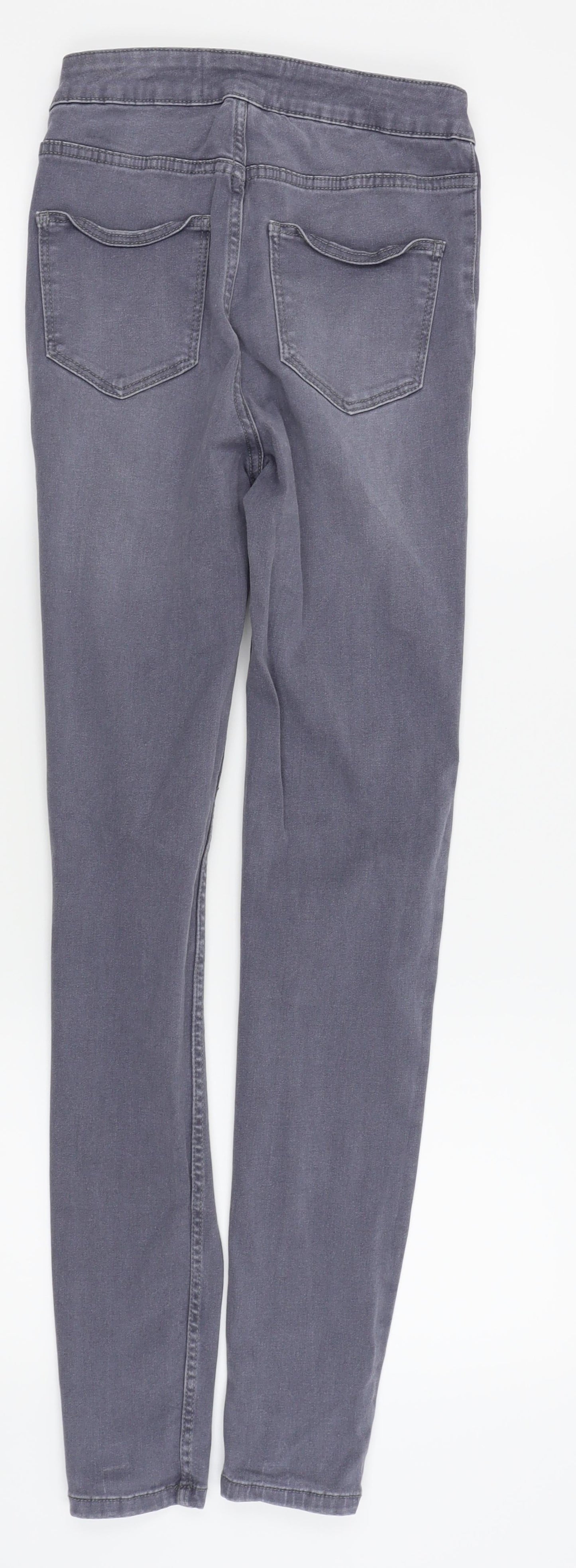 new  look  Womens Grey   Skinny Jeans Size 6 L32 in