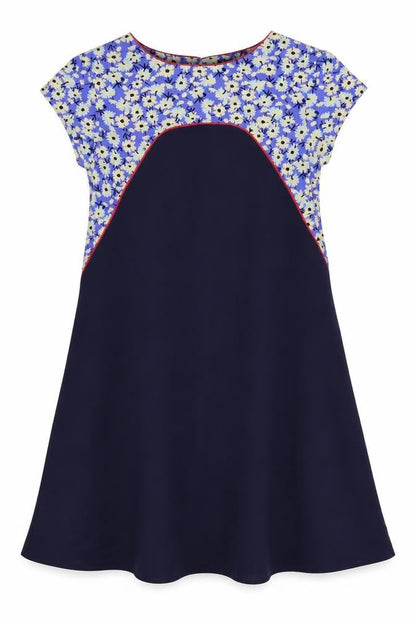 NEXT Womens Blue Floral  Fit & Flare  Size 8