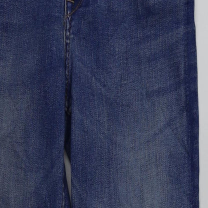 Womens UK Size 8 H&M Regular Fit Straight Blue Jeans