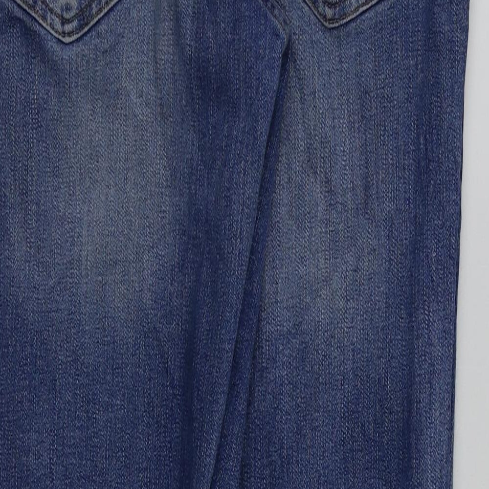 Womens UK Size 8 H&M Regular Fit Straight Blue Jeans