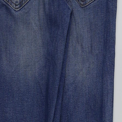 Womens UK Size 8 H&M Regular Fit Straight Blue Jeans