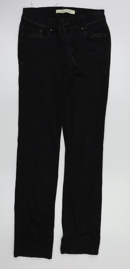 Just Play  Womens Black   Trousers  Size 26 in L32 in