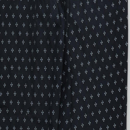 Womens UK Size 8 H&M Regular Fit  Blue Trousers