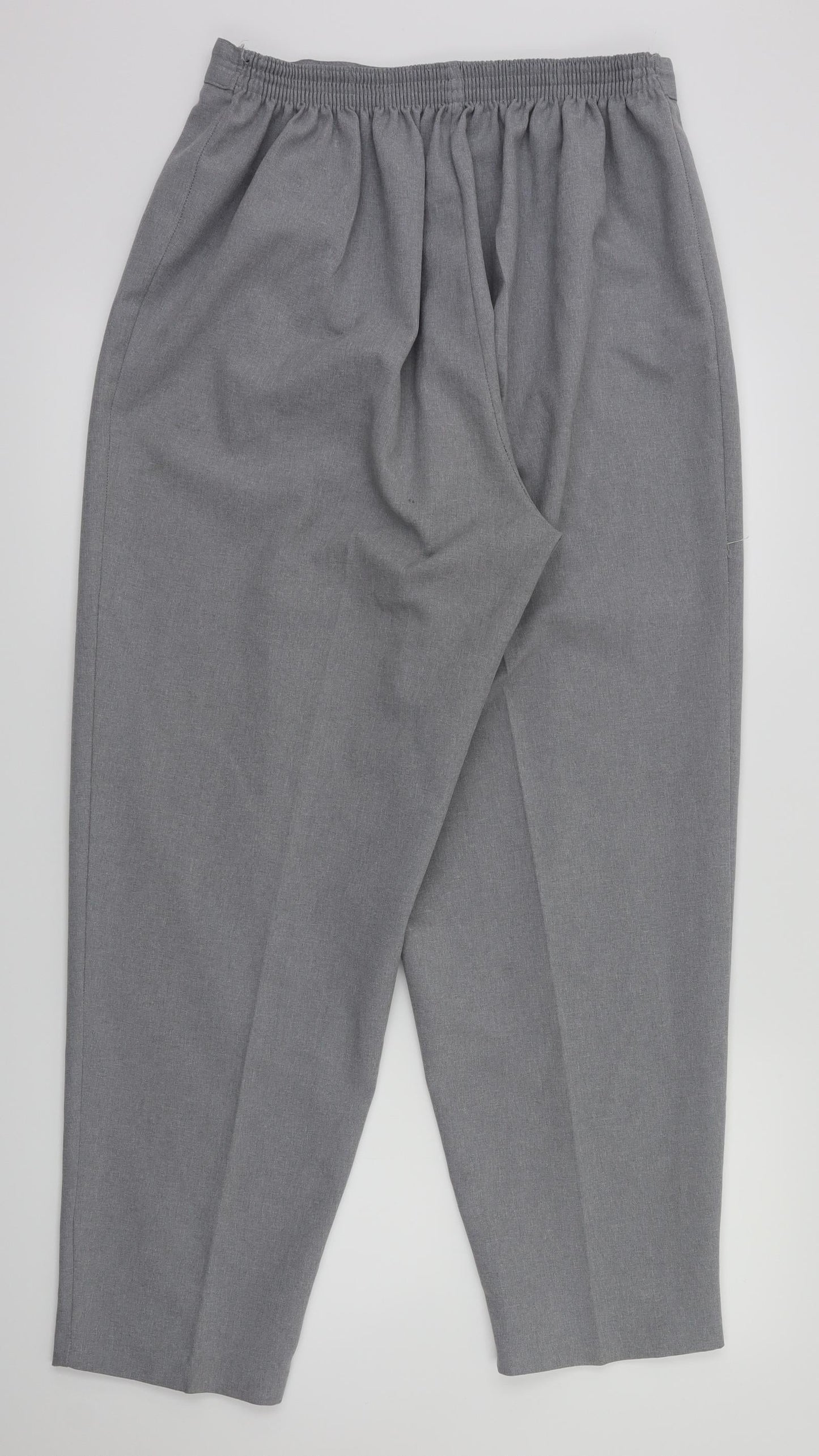 Womens UK Size 18 Design Essentials Regular Fit  Grey Trousers