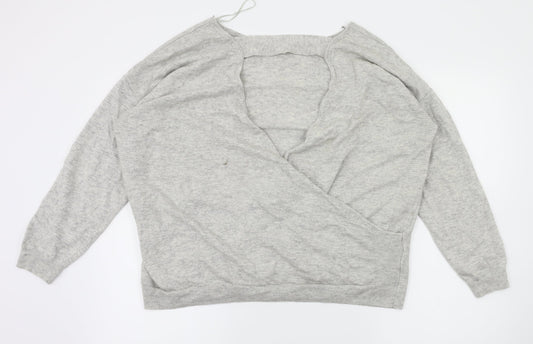 Womens UK Size 20 NEXT Grey Basic T-Shirt