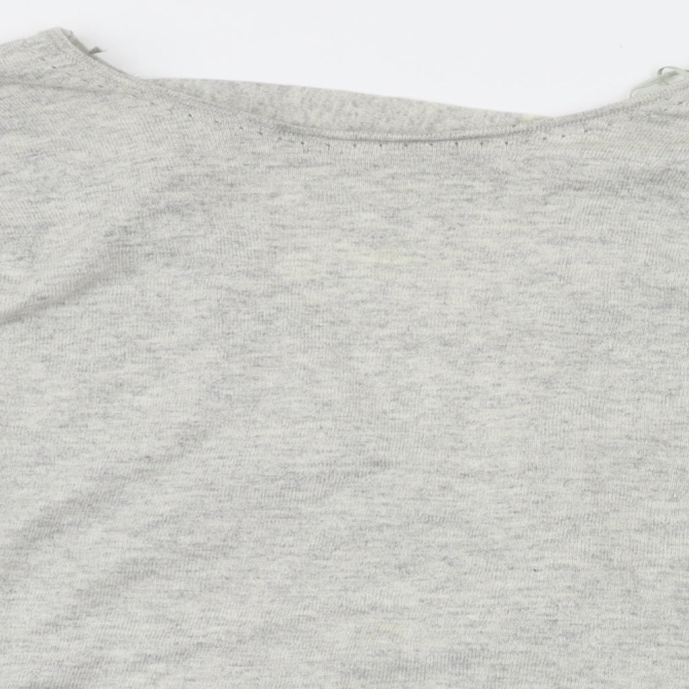 Womens UK Size 20 NEXT Grey Basic T-Shirt