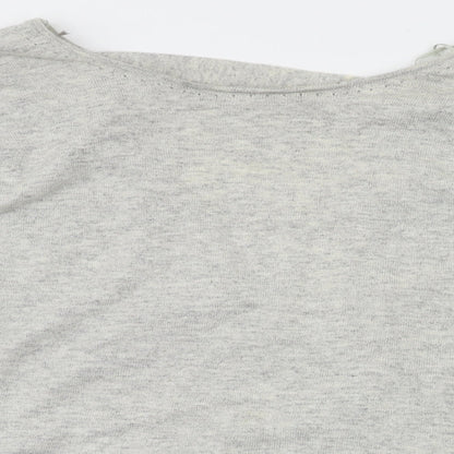 Womens UK Size 20 NEXT Grey Basic T-Shirt