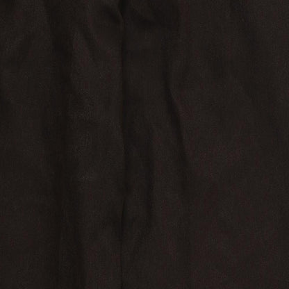 M&S Womens Brown Houndstooth  Trousers  Size 14 L25 in - Stretch waistband