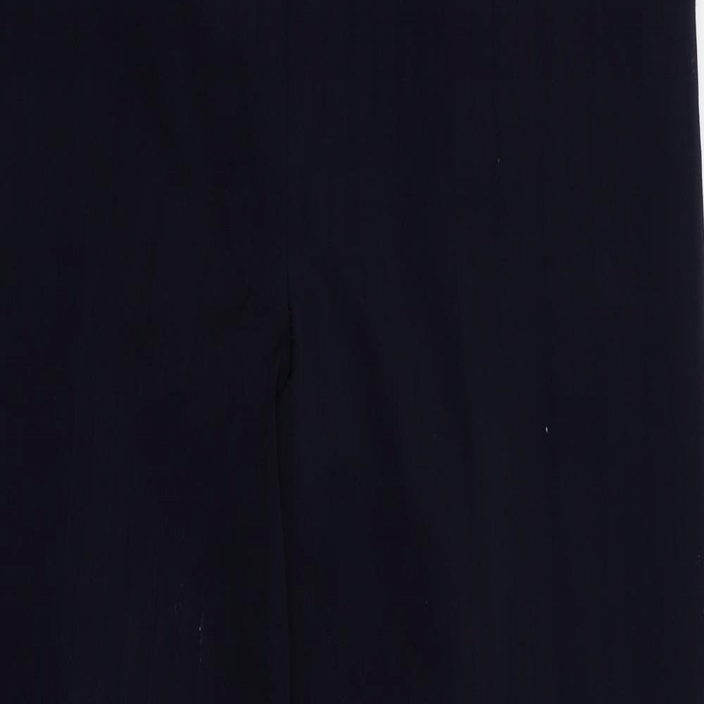 Womens UK Size 14 preworn Regular Fit  Blue Trousers
