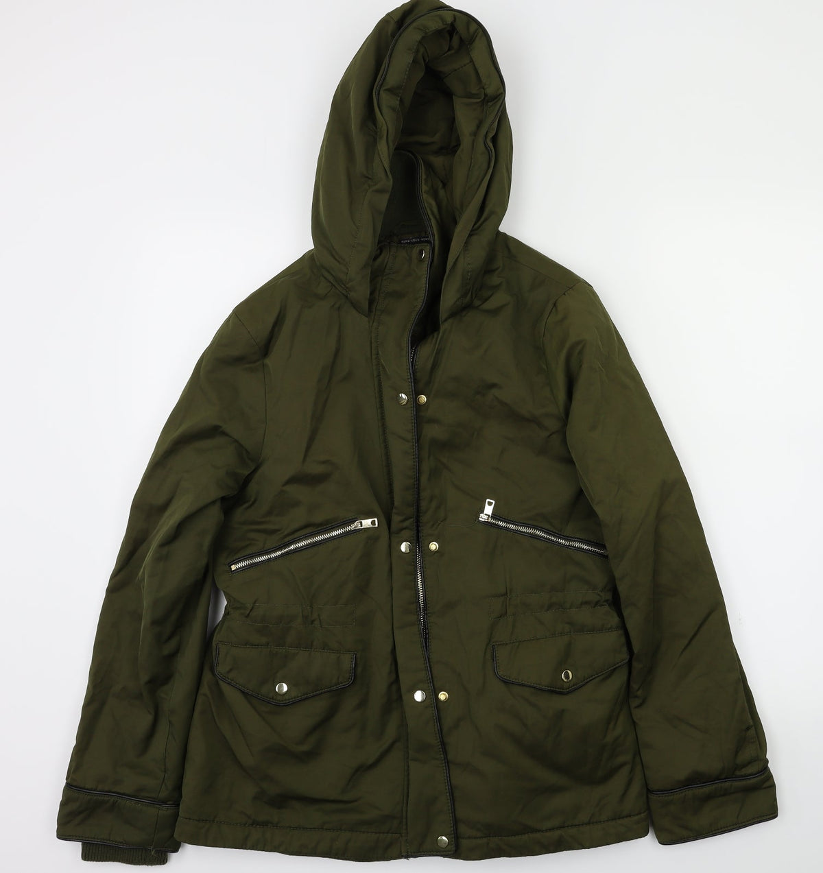 trf outer war  Womens Green   Jacket Coat Size S
