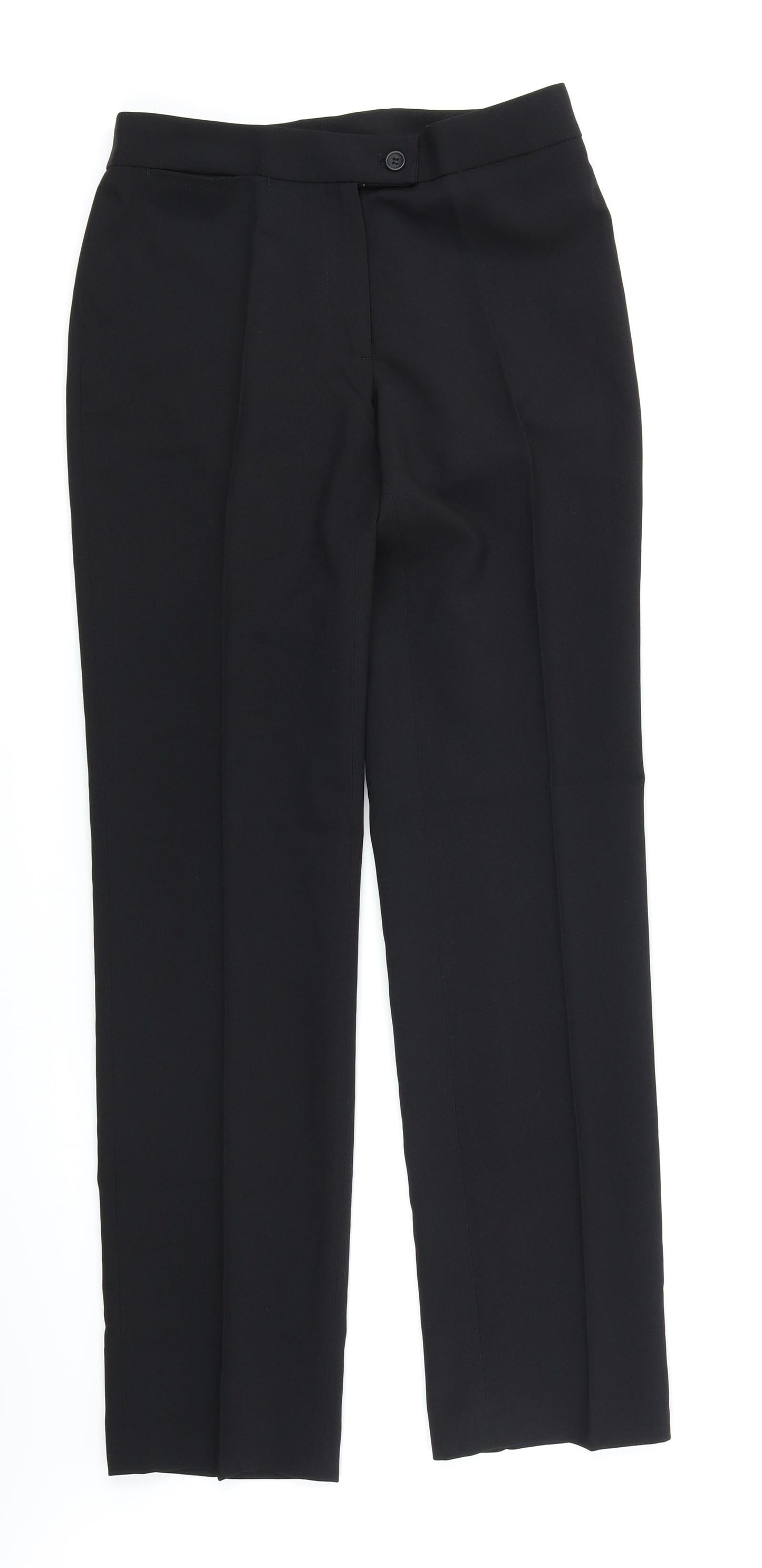 Rassums Womens Black   Trousers  Size 8 L32 in