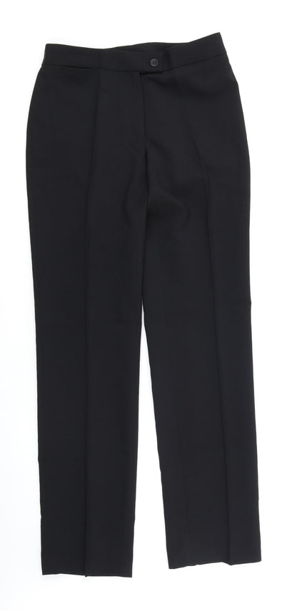 Rassums Womens Black   Trousers  Size 8 L32 in