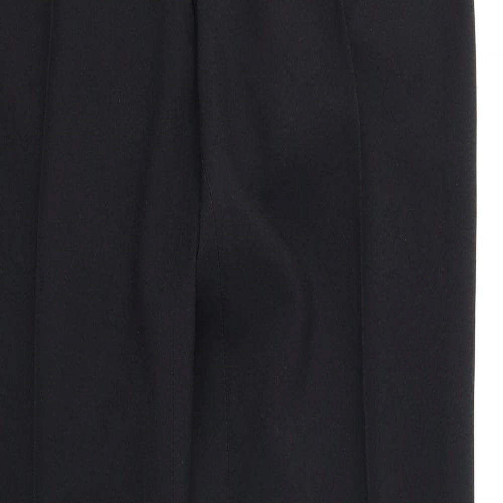 Rassums Womens Black   Trousers  Size 8 L32 in
