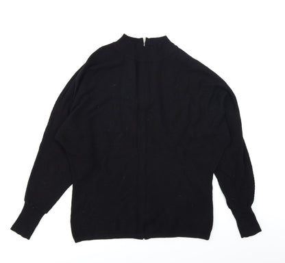 Primark Womens Black   Basic T-Shirt Size S  - Ribbed