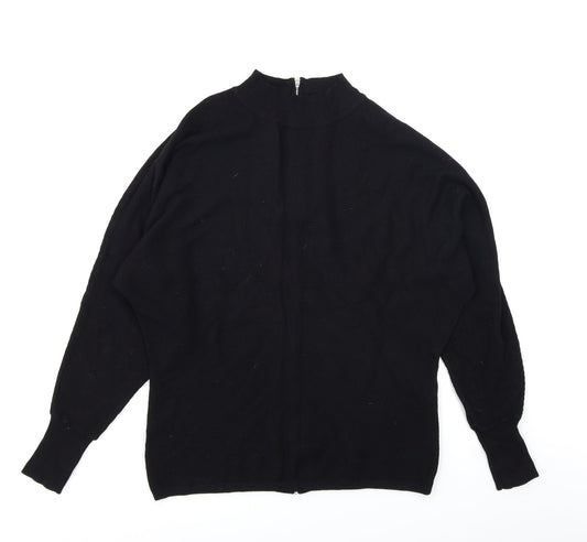 Primark Womens Black   Basic T-Shirt Size S  - Ribbed