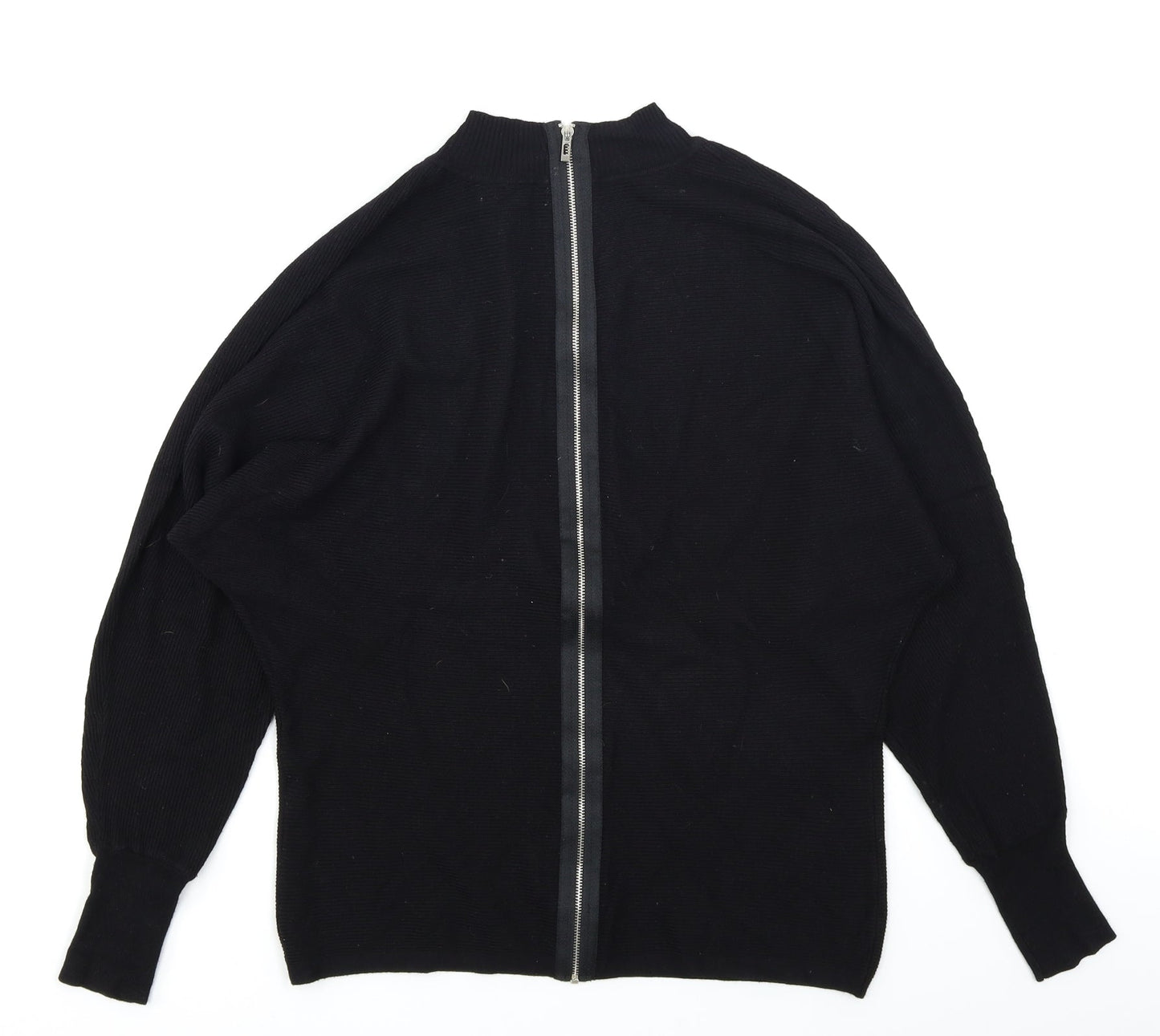 Primark Womens Black   Basic T-Shirt Size S  - Ribbed