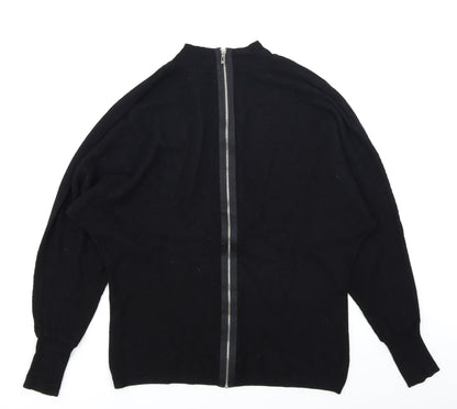 Primark Womens Black   Basic T-Shirt Size S  - Ribbed