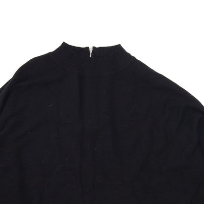 Primark Womens Black   Basic T-Shirt Size S  - Ribbed