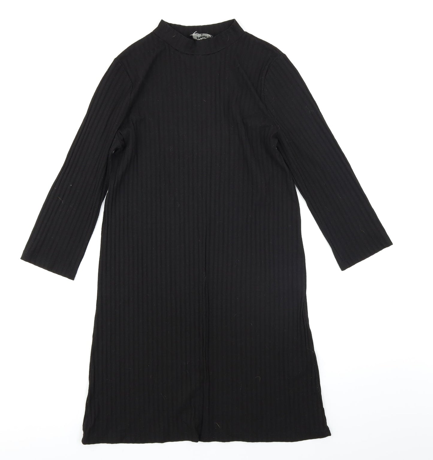 Papaya Womens Black   A-Line  Size S  - Ribbed