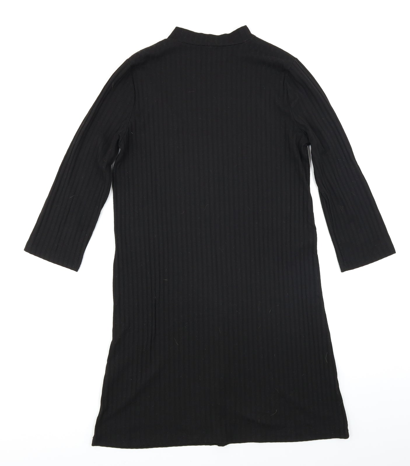 Papaya Womens Black   A-Line  Size S  - Ribbed