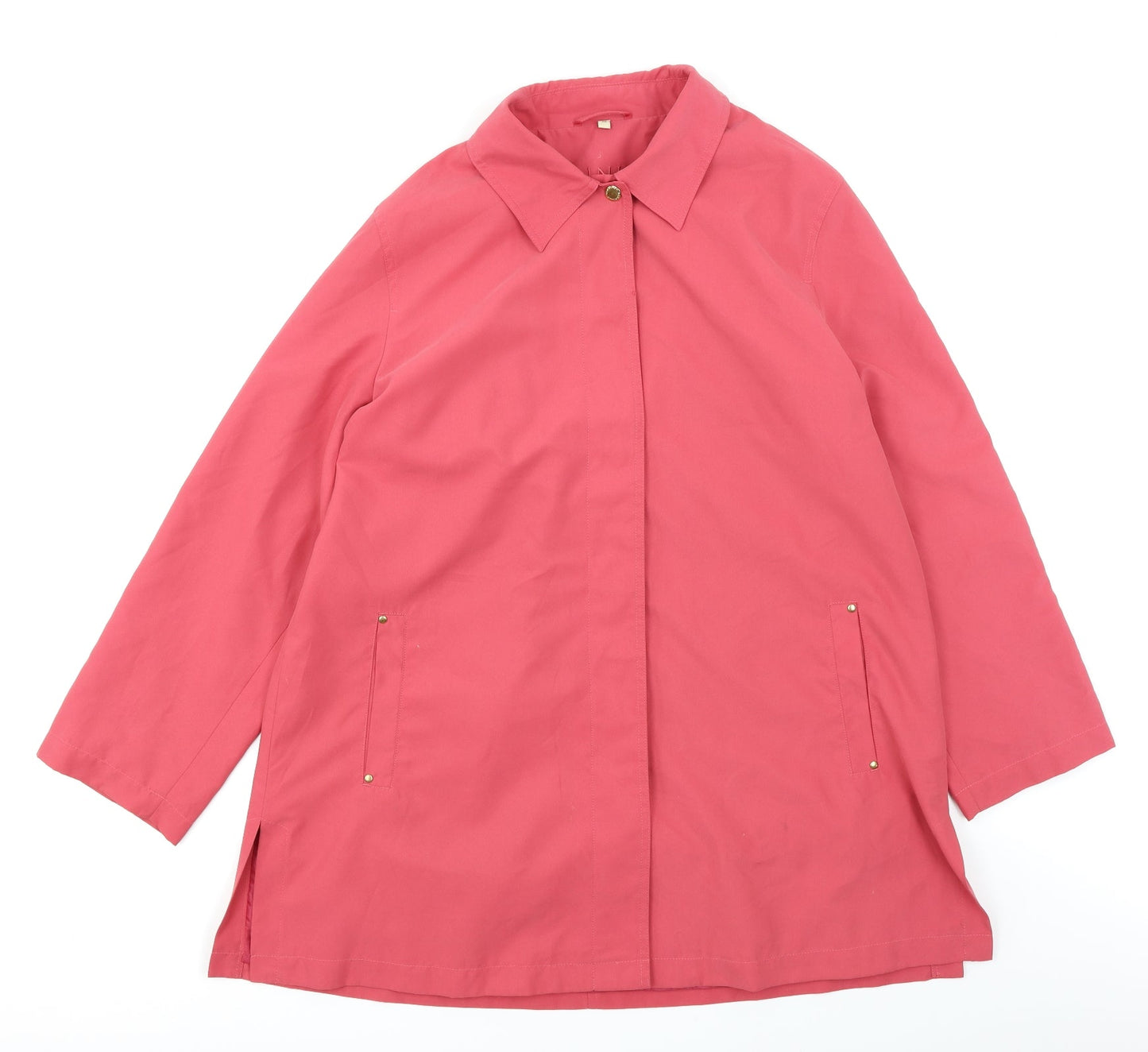 Womens UK Size M Danimac Pink Anorak Coat