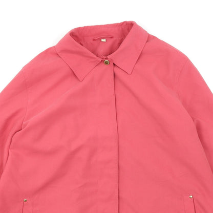 Womens UK Size M Danimac Pink Anorak Coat