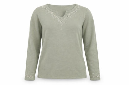 Marks & Spencer Womens Green  Knit Pullover Jumper Size 10