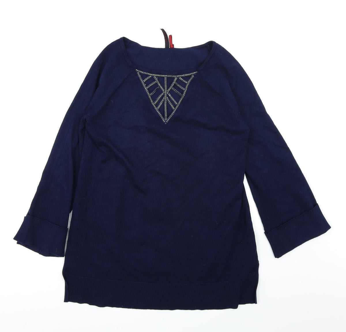 Love Scarlett Womens Blue   Basic T-Shirt Size S