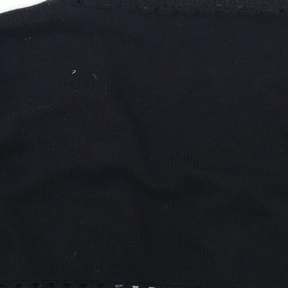 Linea Womens Black   Shrug Jumper Size M