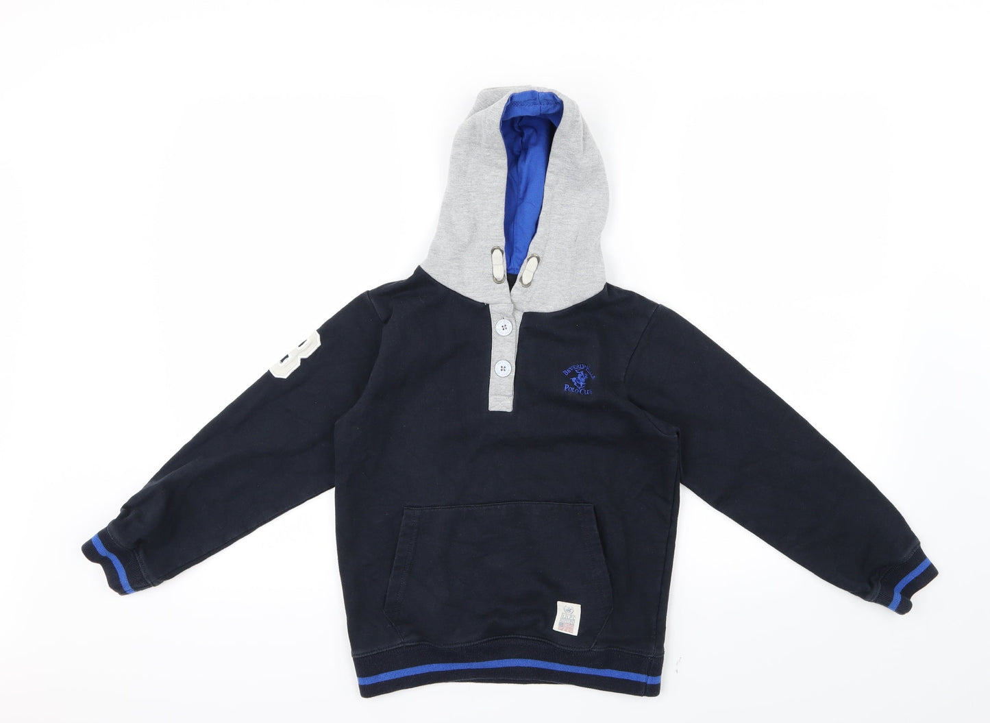 Beverly Hills Polo Club Boys Blue   Pullover Hoodie Size 9-10 Years