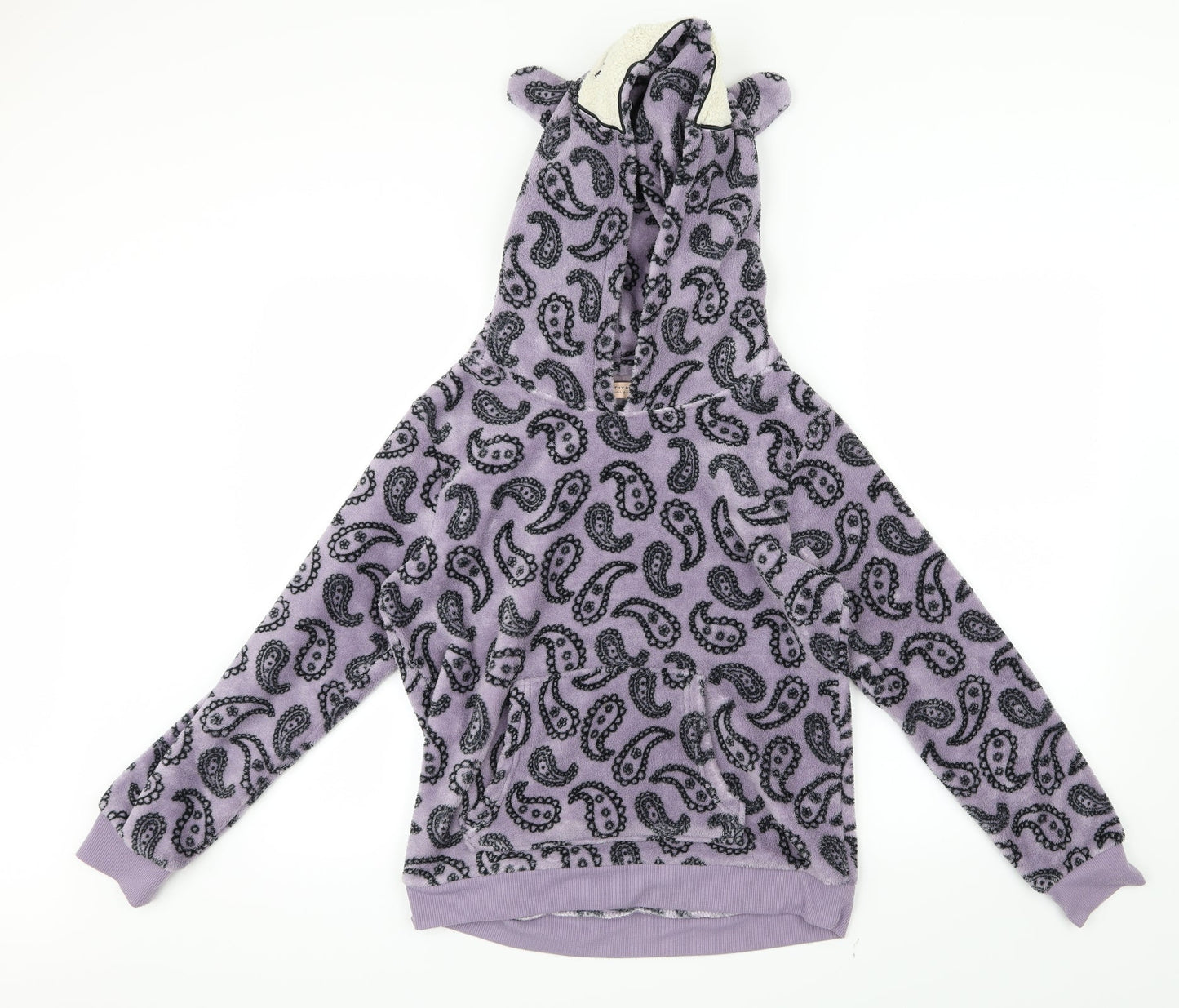 Dorothy Perkins Womens Purple Paisley  Top Pyjama Top Size S