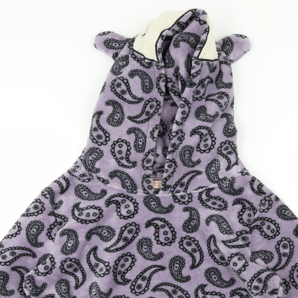 Dorothy Perkins Womens Purple Paisley  Top Pyjama Top Size S