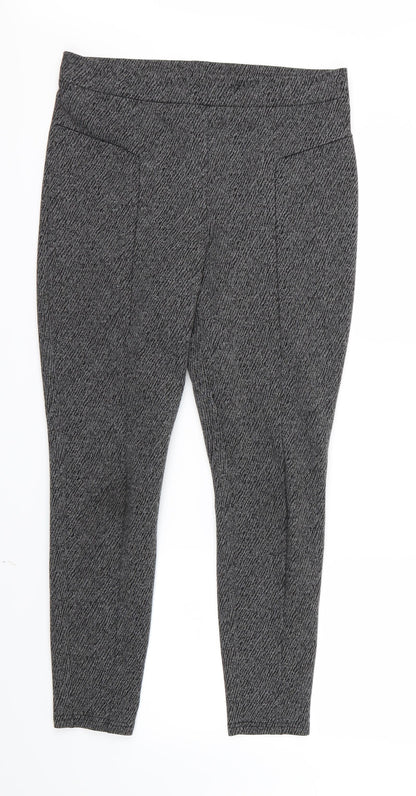 Womens UK Size 14 Matalan  Capri Grey Leggings