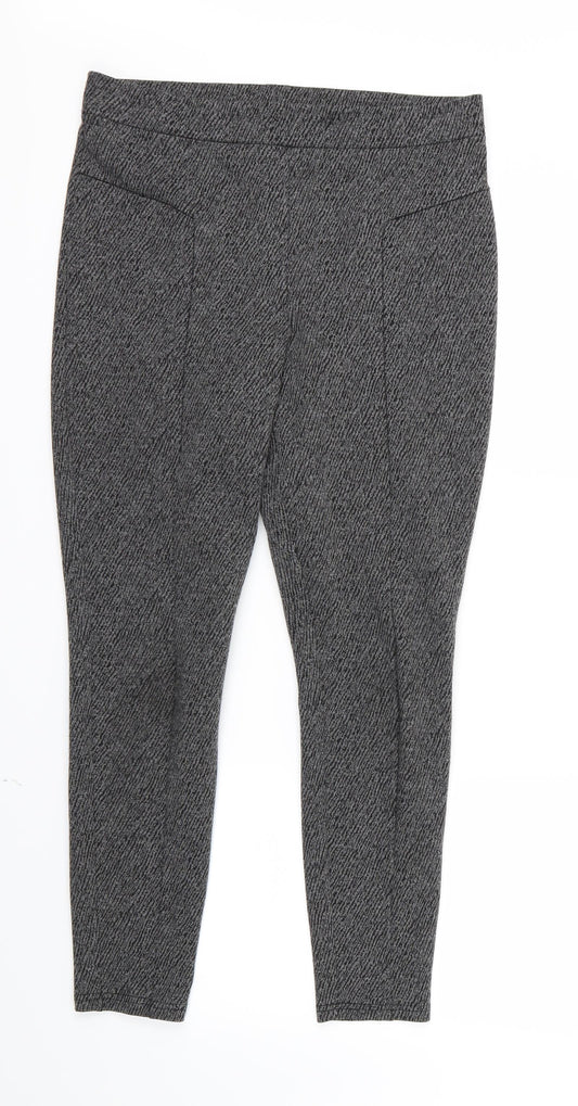 Womens UK Size 14 Matalan  Capri Grey Leggings