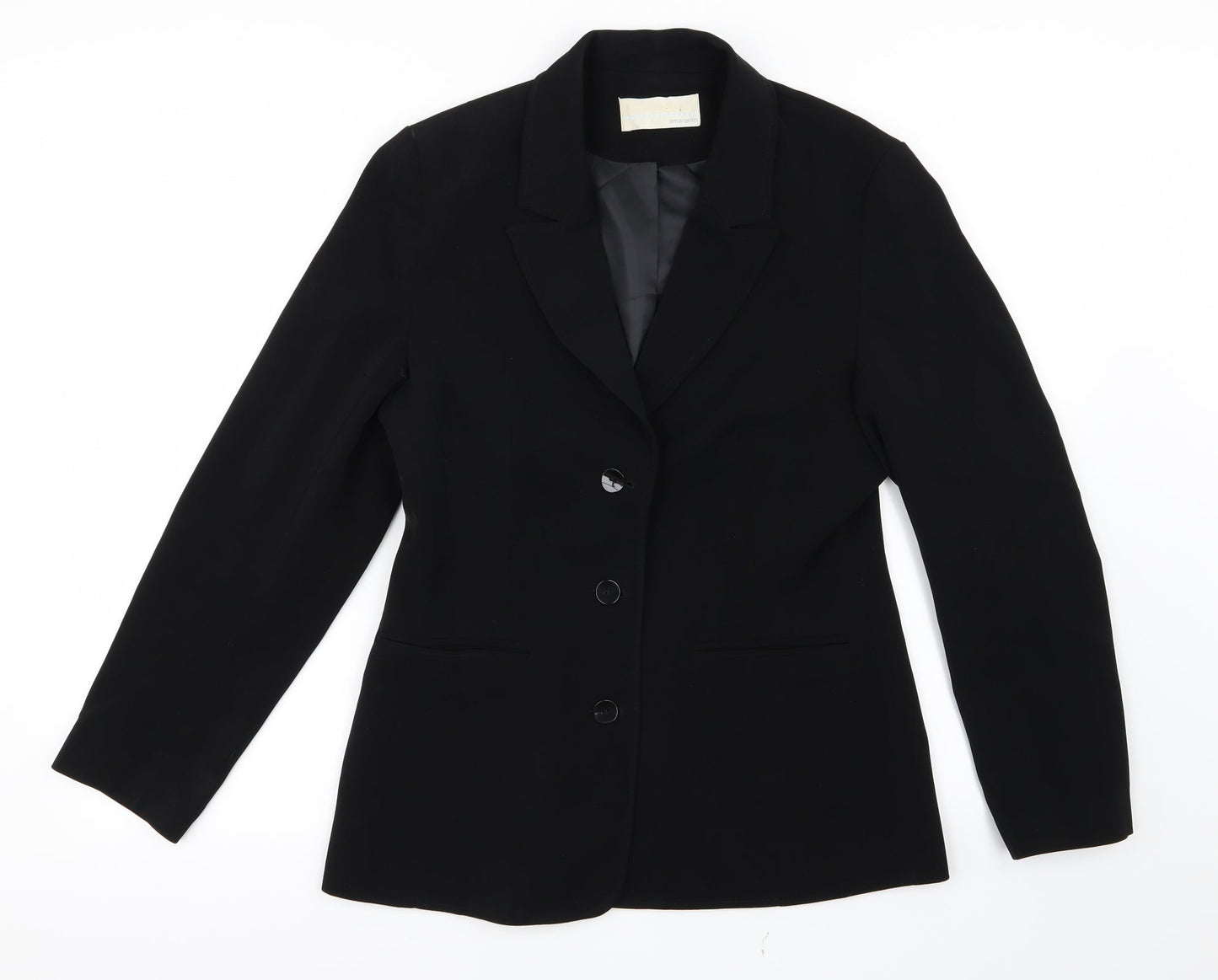 Womens UK Size 12 AMARANTO Black Jacket